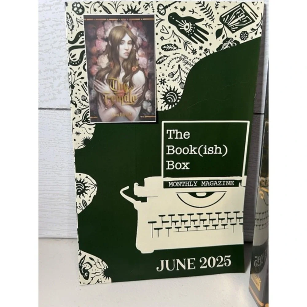 The Female By Invi Wright The Bookish Box Darkly New Sealed Signed Book Club TBR